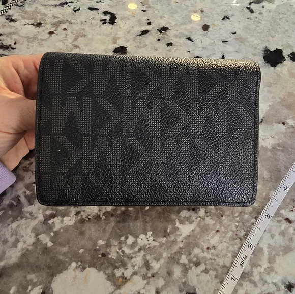 Michael Kors Black Logo Wallet - Picture 4 of 7